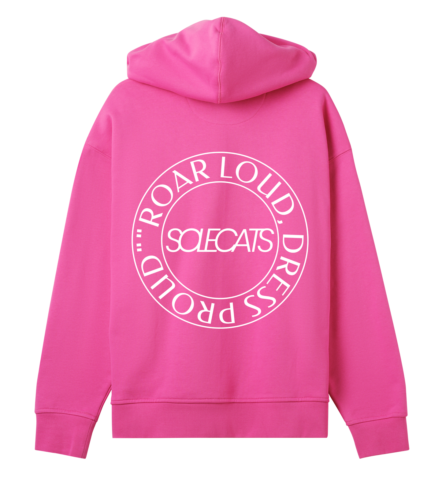 Womens Roar Loud Dress Proud Oversized Hoodie