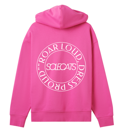 Womens Roar Loud Dress Proud Oversized Hoodie