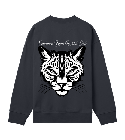 Mens Embrace Your Wild Side Oversized Sweatshirt