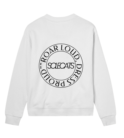 Womens Roar Loud Dress Proud Sweatshirt