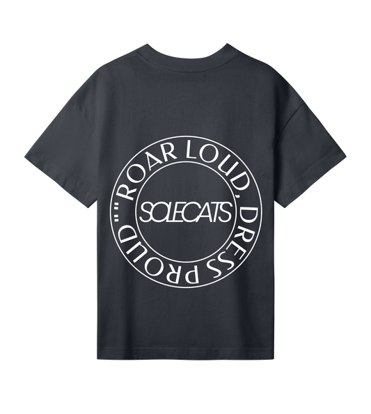 Womens Roar Loud Dress Proud Oversized Tee