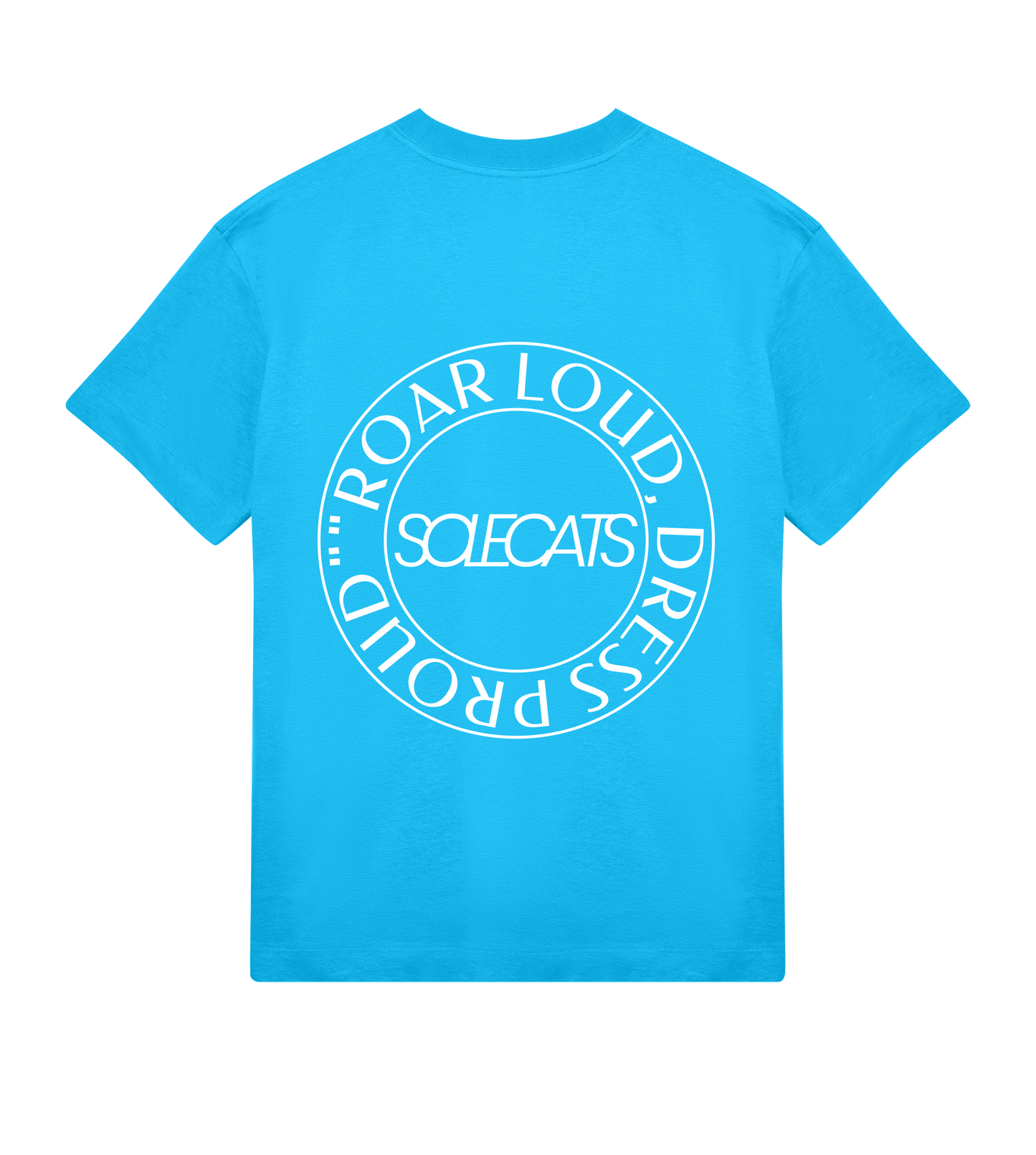 Mens Roar Loud Dress Proud Oversized Tee